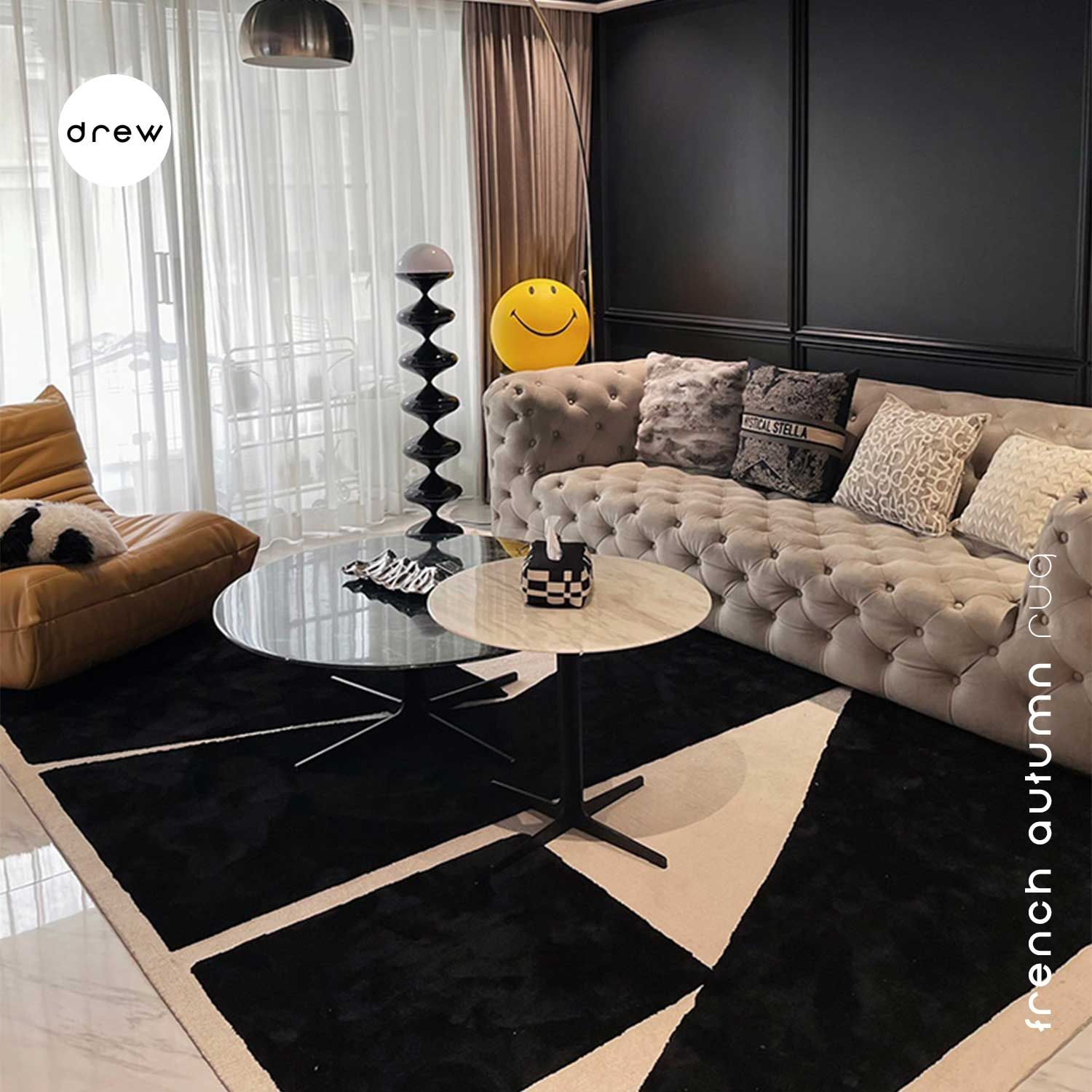  Black Oriental Rug 