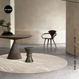  Contour Line Round Rug - Made in Turkey 