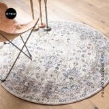  Round Classic Rug TFN-02 - Made in Turkey 