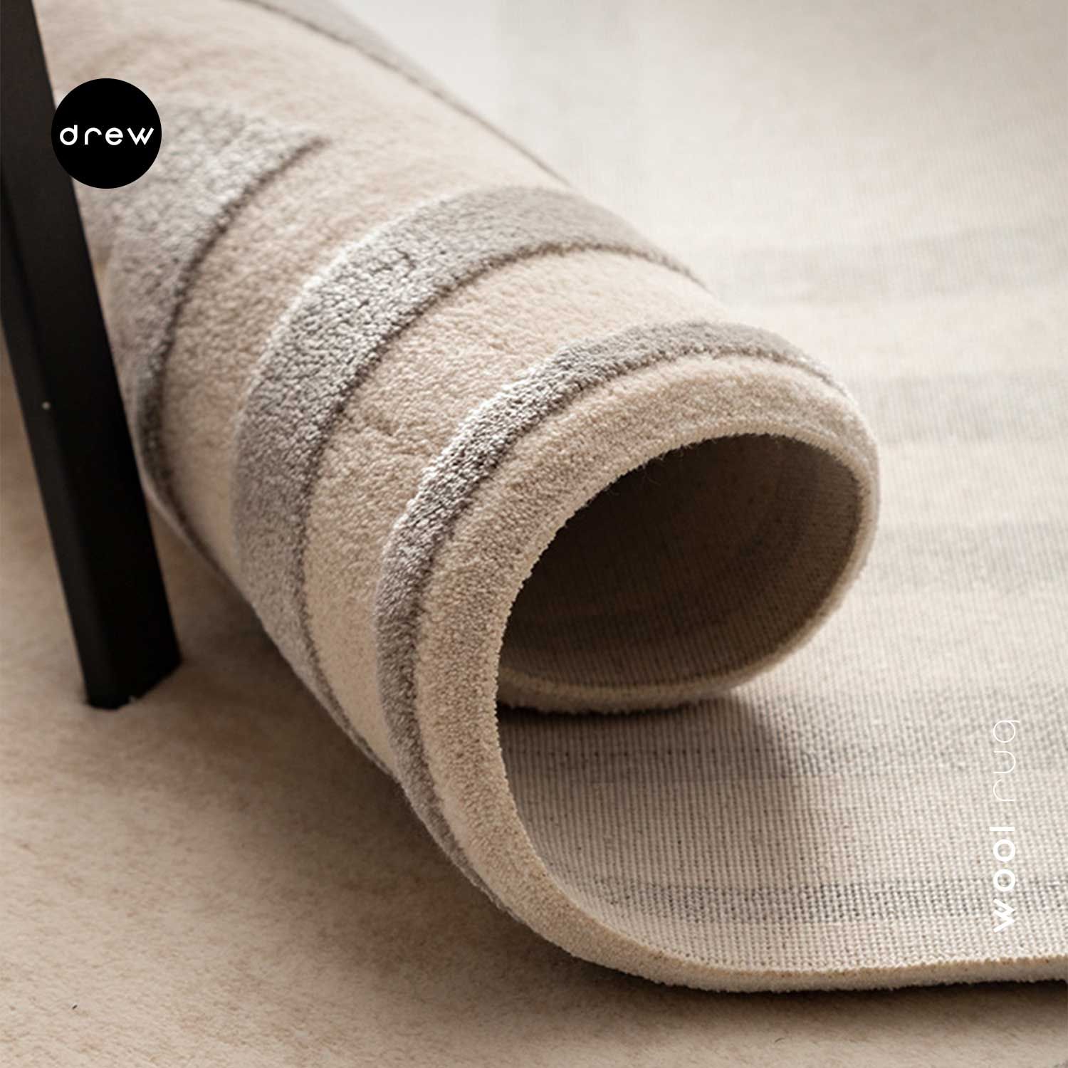  Tabo rug - made from bamboo fiber & acrylic fiber 