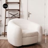  White Forest Lounge Chair 