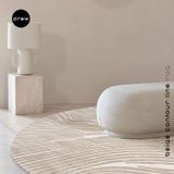  Contour Line Round Rug - Made in Turkey 