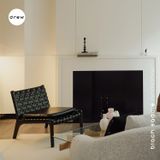  black saddle armchair 