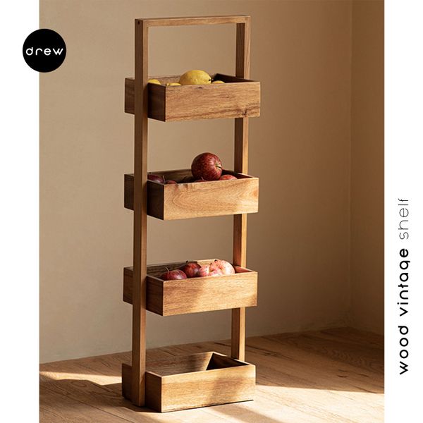  Wood Vintage Shelf 