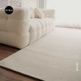  Creamy Beige Wool Rug 