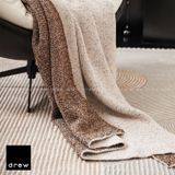  Fleece Knitted Throw - Sail White - 1.3x1.6 m 