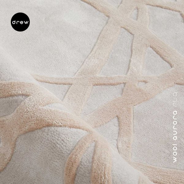  Wool Aurora Rug - Bronze Color 