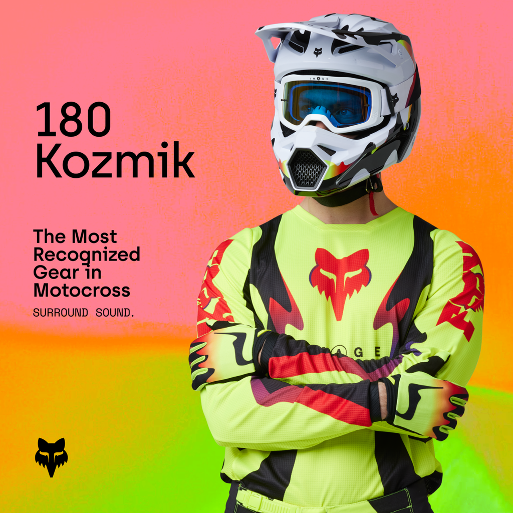 MŨ BẢO HIỂM MX FULLFACE FOX RACING V1 KOZMIK CHÍNH HÃNG