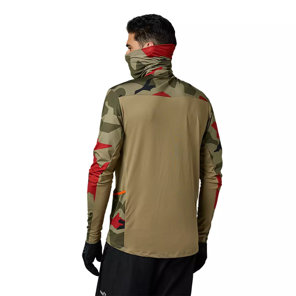 ÁO THUN NAM ĐUA XE TAY DÀI FOX RACING RANGER DRIVE CAMO JERSEY CHÍNH HÃNG