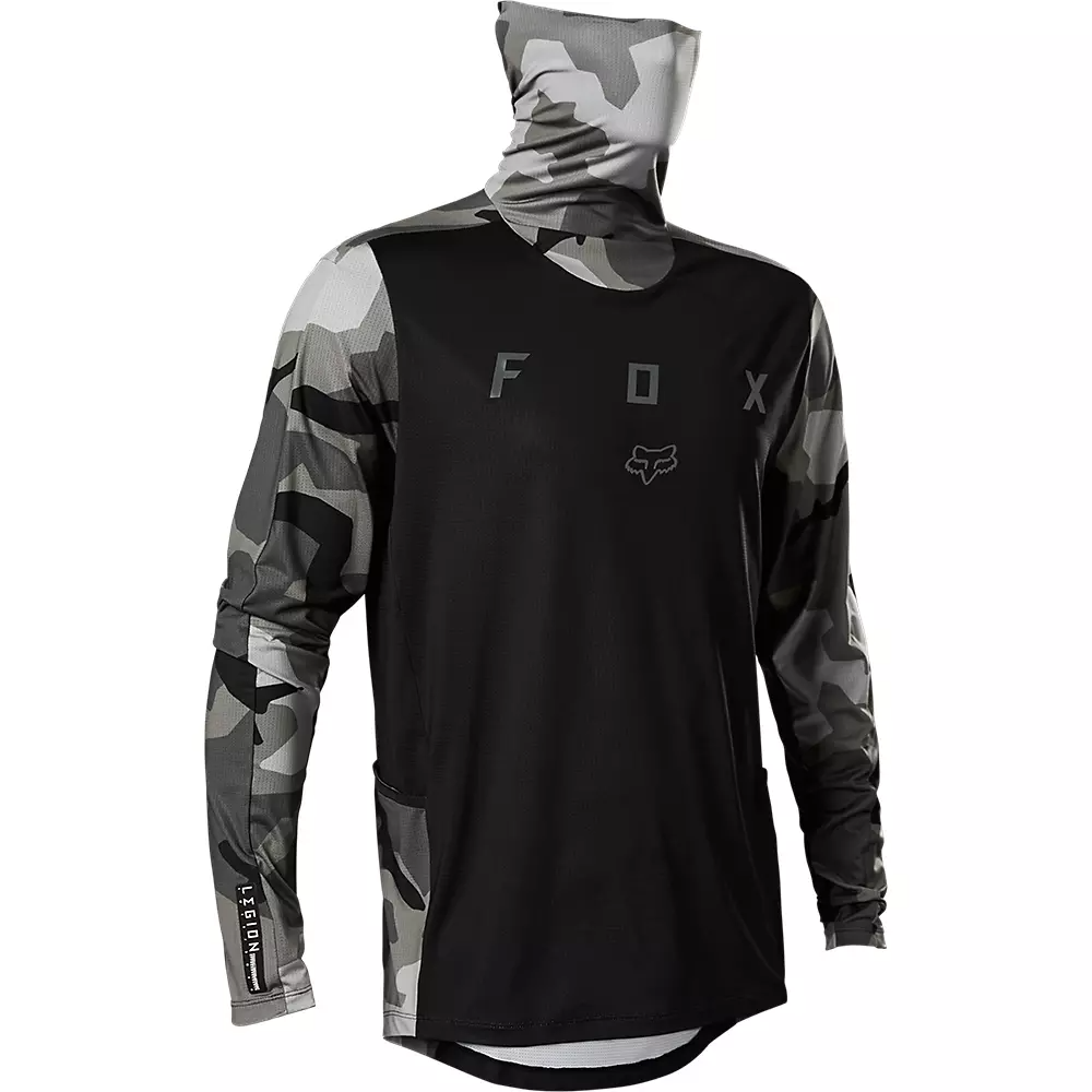 ÁO THUN NAM ĐUA XE TAY DÀI FOX RACING RANGER DRIVE CAMO JERSEY CHÍNH HÃNG