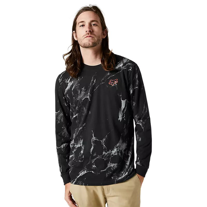 ÁO THUN NAM TAY DÀI FOX RACING KARRERA LONG SLEEVE PREMIUM TEE CHÍNH HÃNG