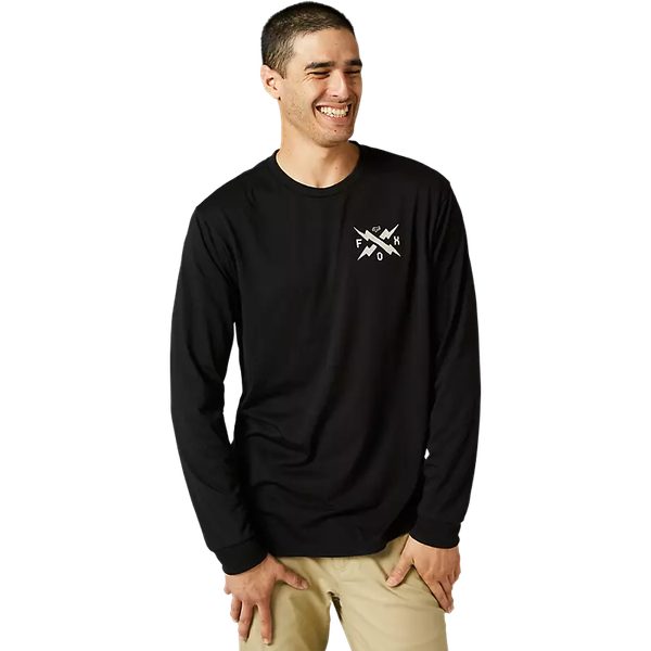  ÁO THUN NAM TAY DÀI FOX CALIBRATED LS TECH TEE CHÍNH HÃNG 