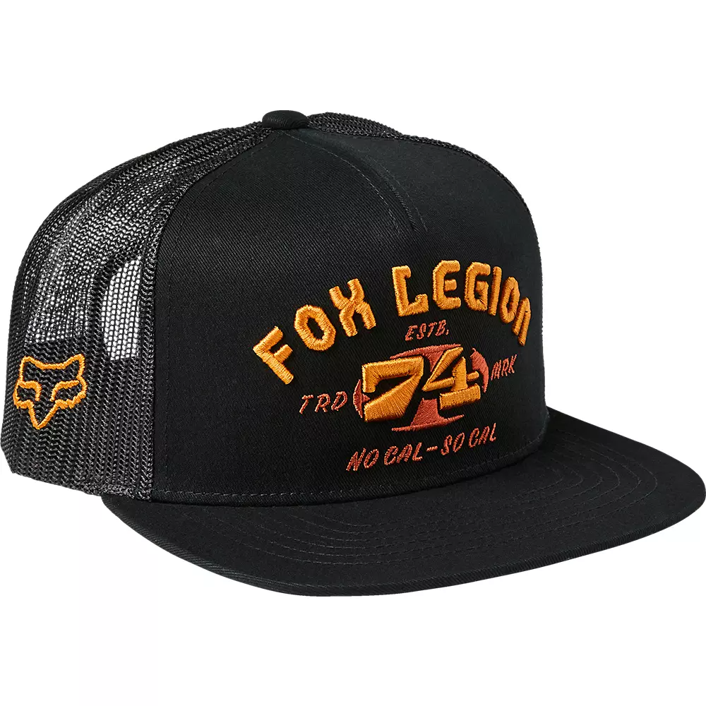 MŨ LƯỠI TRAI FOX RACING AT BAY SNAPBACK HAT CHÍNH HÃNG