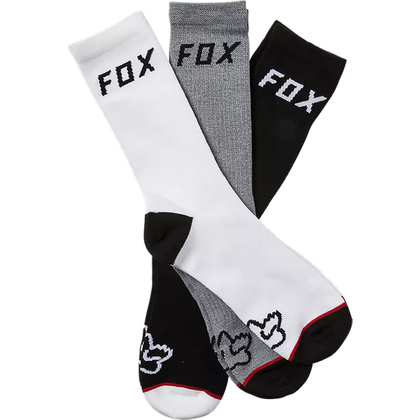  TẤT CỔ DÀI 3 ĐÔI FOX RACING CREW 3 PACK SOCKS 