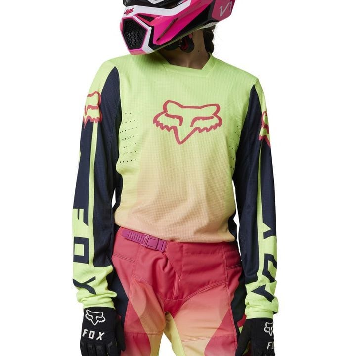 ÁO JERSEY ĐUA XE NỮ TAY DÀI FOX RACING WOMENS 180 LEED JERSEY CHÍNH HÃNG