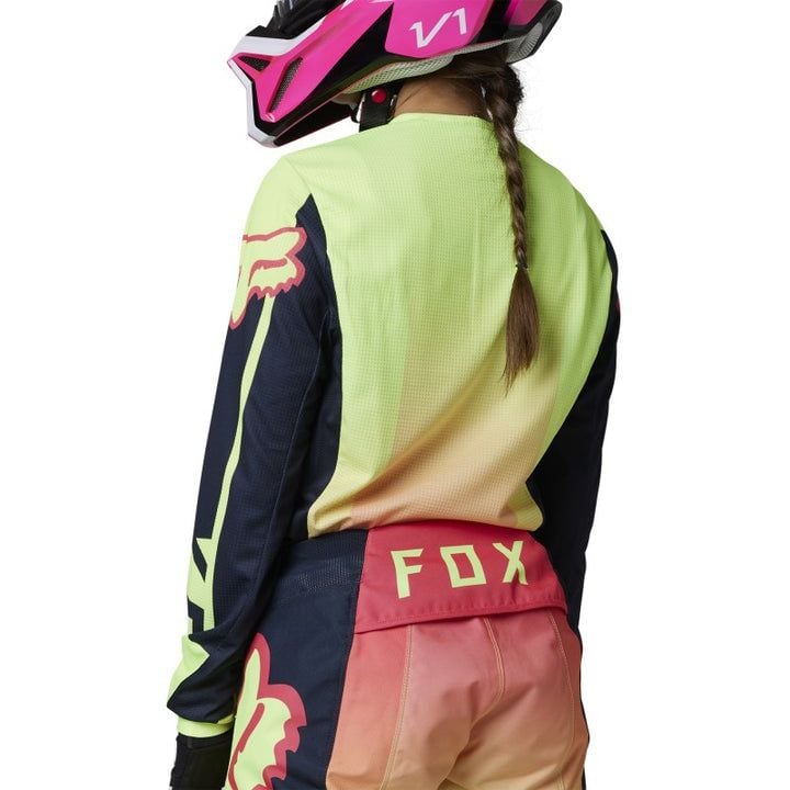 ÁO JERSEY ĐUA XE NỮ TAY DÀI FOX RACING WOMENS 180 LEED JERSEY CHÍNH HÃNG