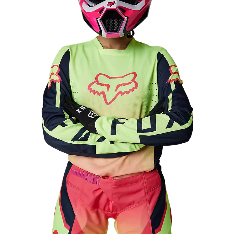 ÁO JERSEY ĐUA XE NỮ TAY DÀI FOX RACING WOMENS 180 LEED JERSEY CHÍNH HÃNG