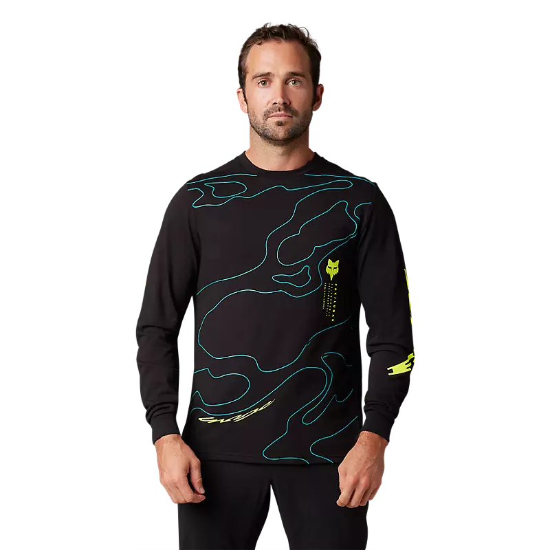 ÁO THUN NAM TAY DÀI FOX RACING RANGER LUNAR DRIRELEASE LONG SLEEVE JERSEY CHÍNH HÃNG