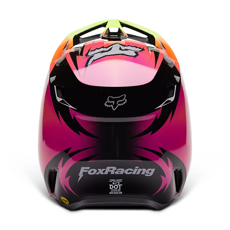 MŨ BẢO HIỂM MX FULLFACE FOX RACING V1 STATK CHÍNH HÃNG