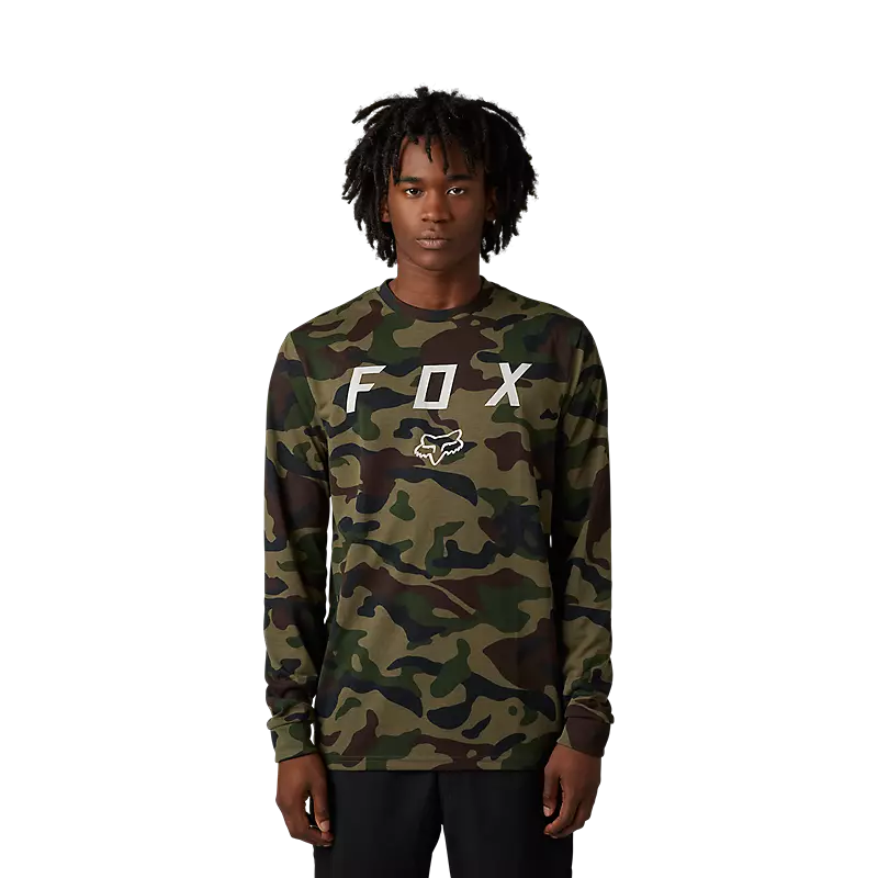 ÁO THUN NAM TAY DÀI FOX RACING VZNS CAMO LONG SLEEVE TECH TEE CHÍNH HÃNG