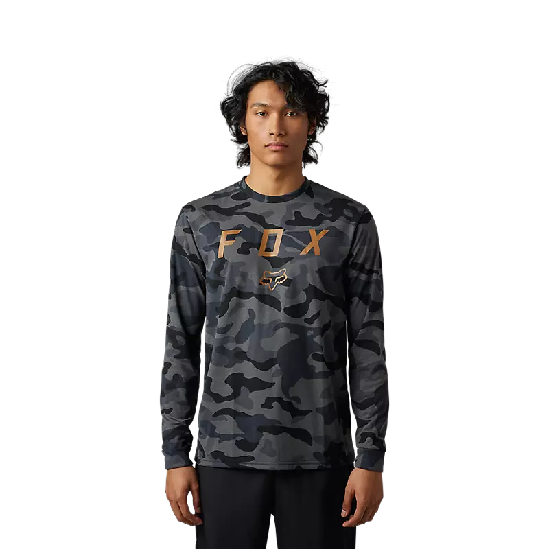 ÁO THUN NAM TAY DÀI FOX RACING VZNS CAMO LONG SLEEVE TECH TEE CHÍNH HÃNG