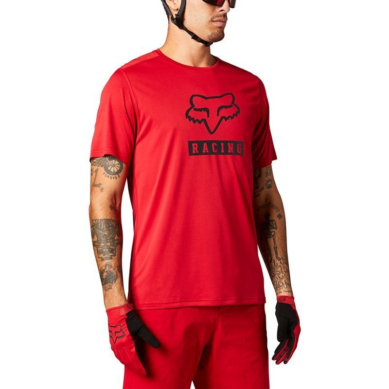 ÁO THUN ĐUA XE TAY NGẮN FOX RACING RANGER SS JERSEY BLOCK CHÍNH HÃNG