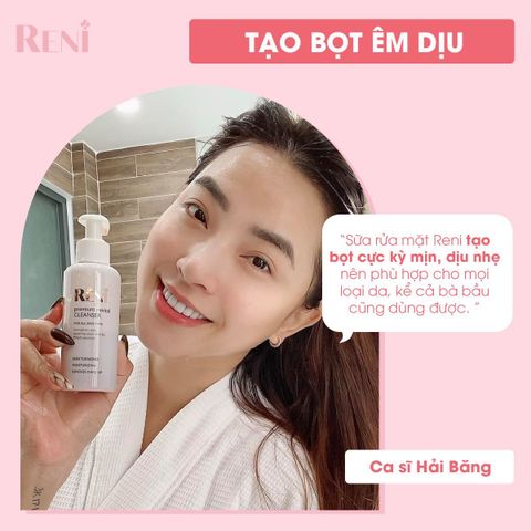  Combo Sữa Rửa Mặt + Mặt Nạ Reni 