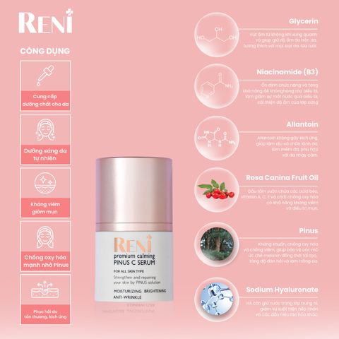  Combo Sữa rửa mặt + Serum Reni 