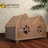 Nhà gỗ cho thú cưng PP26x2 Có cửa