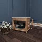 Nhà gỗ cho chó mèo PP25