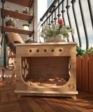 Nhà gỗ cho chó mèo PP25