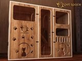 Lồng gỗ nuôi thú cưng PP52