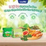 Hạt rau ăn kèm Cados bổ sung chất xơ cho mèo - gói lẻ 150g
