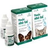Thuốc nhỏ tai chó mèo VEMEDIM EAR DROPS (Đặc Trị Viêm Tai Chó Mèo 10ml)