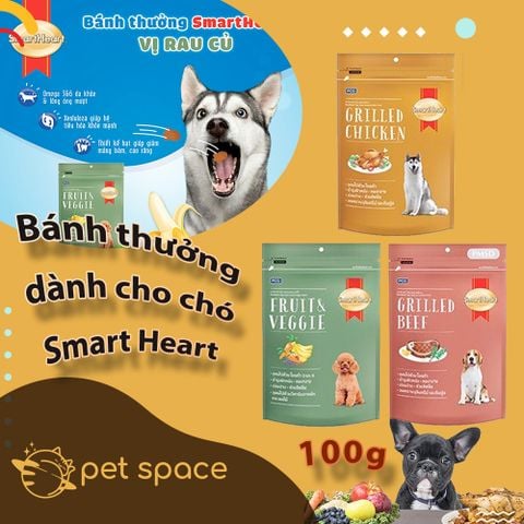 Bánh thưởng SMARTHEART 100G cho chó