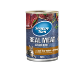 PATE dạng lon SNAPPY TOM 8 vị – lon 400g dành cho mèo