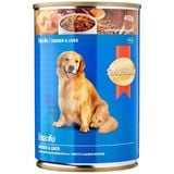 Pate cho chó Smartheart lon 400g hương vị bò và gà