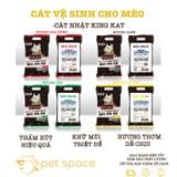 Cát Nhật KING CAT cho mèo, Cát vệ sinh cho mèo khử mùi, vón cục, thấm hút Petspace