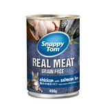 PATE dạng lon SNAPPY TOM 8 vị – lon 400g dành cho mèo