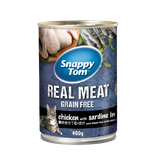 PATE dạng lon SNAPPY TOM 8 vị – lon 400g dành cho mèo