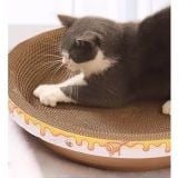 Ổ nằm tròn cào móng cho mèo Size 30-40-45