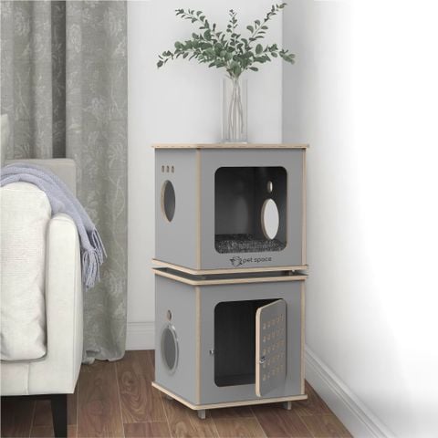 Chuồng gỗ cho chó mèo PP46