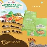 Hạt rau ăn kèm Cados bổ sung chất xơ cho mèo - gói lẻ 150g