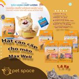 MAX WELL - HẠT THỨC ĂN KHÔ CHO MÈO 1.6KG