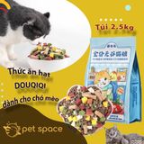 THỨC ĂN HẠT DOUQIQI – SIÊU NGON, SIÊU TOPPING CHO MÈO