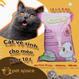 [10L] Cát vệ sinh cho mèo Katz [10L 9KG]