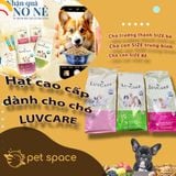 Thức ăn Luvcare dành cho chó (Giống bé/Giống vừa/ Giống lớn) Túi 500G và túi 2kg
