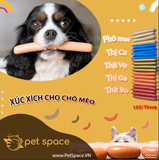 Xúc xích cho chó mèo thanh lẻ vị Gà,Vịt,Bò,Cá,Phô Mai