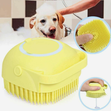 Bàn Chải Tắm Tạo Bọt Silicon Massage