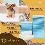 Tã lót chuồng vệ sinh cho chó mèo Size S M L XL (01 miếng lẻ)